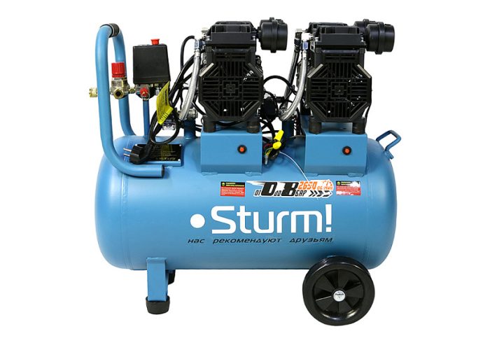 Компрессор воздушный безмасляный Sturm! AC93450OL — изображение 1