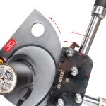 Секторные ножницы для резки бронированных кабелей ∅ до 100 мм