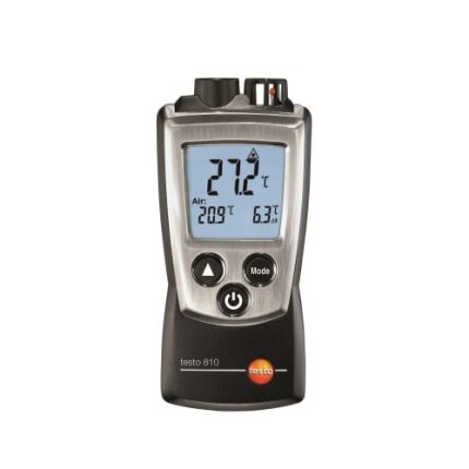 testo 810 - пирометр (инфракрасный термометр) портативный 2-х канальный с лазерным целеуказателем